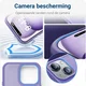 Apple iPhone 13 Hoesje met MagSafe Back Cover Matte Violet afbeelding 4