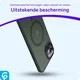 Apple iPhone Hoesje 13 met MagSafe Back Cover Matte Donkergroen afbeelding 7