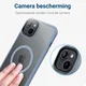 Apple iPhone 13 Hoesje met MagSafe Back Cover Matte Blauw afbeelding 5
