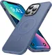 Apple iPhone 13 Pro Max Hoesje met MagSafe Matte Blauw