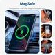 Apple iPhone 14 Pro Hoesje met MagSafe Back Cover Matte Blauw afbeelding 5
