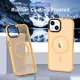 Apple iPhone 14 Plus Hoesje met MagSafe Back Cover Matte Oranje afbeelding 7