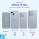 Apple iPhone 14 Plus Hoesje met MagSafe Back Cover Matte Zwart afbeelding 2