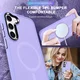 Samsung Galaxy S23 Plus Hoesje met MagSafe Matte Violet afbeelding 7