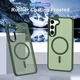 Samsung Galaxy S23 Plus Hoesje met MagSafe Matte Green afbeelding 7