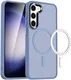 Samsung Galaxy S23 Plus Hoesje met MagSafe Matte Blauw