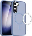 Samsung Galaxy S23 Plus Hoesje met MagSafe Matte Blauw