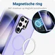 Samsung Galaxy S23 Ultra Hoesje met MagSafe Matte Violet afbeelding 4
