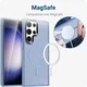 Samsung Galaxy S23 Ultra Hoesje met MagSafe Matte Blauw afbeelding 2