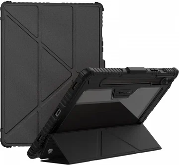 Nillkin Bumper Samsung Tab S10 Lite / S10 FE / S9 (FE) Case Camera Slider Zwart