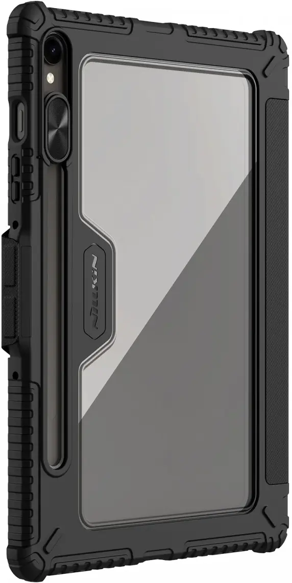 Nillkin Bumper Samsung Tab S10 Lite / S10 FE / S9 (FE) Case Camera Slider Zwart afbeelding 2