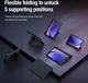Nillkin Bumper Samsung Tab S10 Lite / S10 FE / S9 (FE) Case Camera Slider Zwart afbeelding 3
