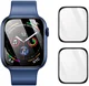 Dux Ducis Apple Watch 4/5/6/SE 44MM Screenprotector Folie (2-Pack) Zwart afbeelding 10