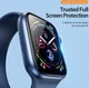 Dux Ducis Apple Watch 4/5/6/SE 44MM Screenprotector Folie (2-Pack) Zwart afbeelding 3