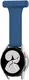 Universeel Smartwatch 20MM Verpleegkundige Band Voor Dames - Siliconen - Blauw afbeelding 5
