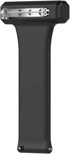 Universeel Smartwatch 22MM Siliconen Dames Verpleegkundige Band - Zwart afbeelding 5