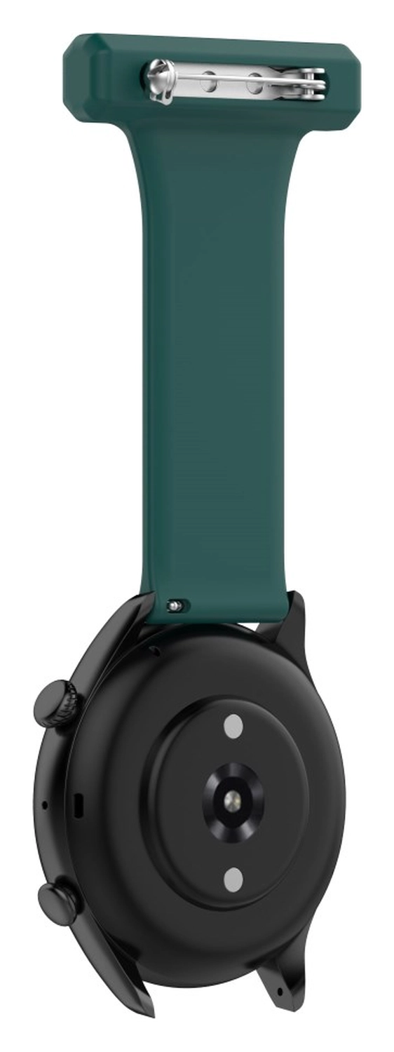 Universeel Smartwatch 22MM Siliconen Dames Verpleegkundige Band - Groen afbeelding 4