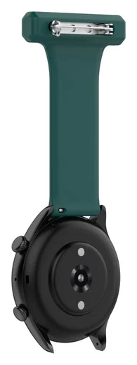 Universeel Smartwatch 22MM Siliconen Dames Verpleegkundige Band - Groen afbeelding 4