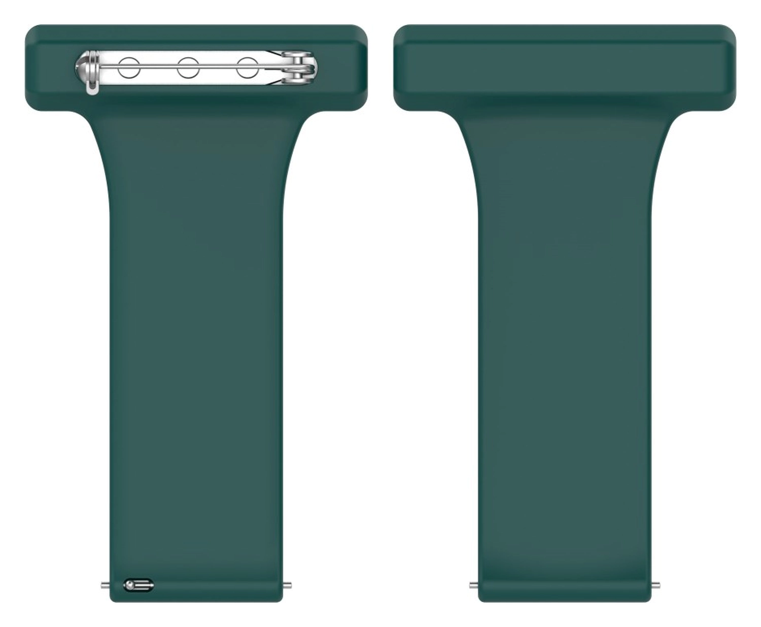 Universeel Smartwatch 22MM Siliconen Dames Verpleegkundige Band - Groen afbeelding 6