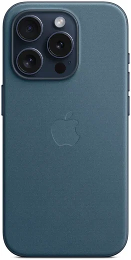 Origineel Apple iPhone 15 Pro Hoesje FineWoven Case Oceaan Blauw afbeelding 6