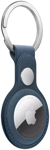 Origineel Apple AirTag Sleutelhanger Hoes FineWoven met Haak Blauw afbeelding 2