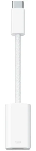 Originele Apple USB-C naar Apple Lightning Adapter Wit afbeelding 1