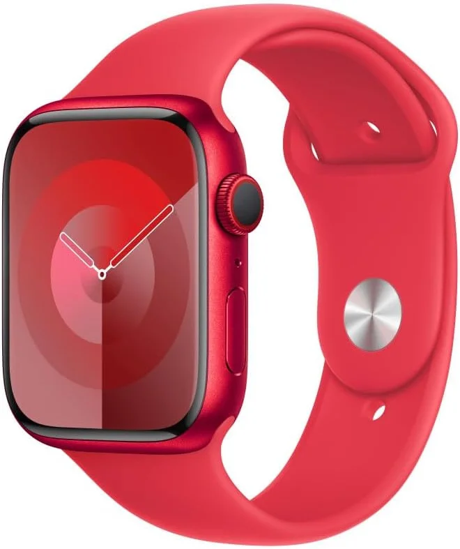 Originele Apple Watch Sportband - 1-10/SE/Ultra 49/46/45/44/42MM - S/M - Rood afbeelding 1