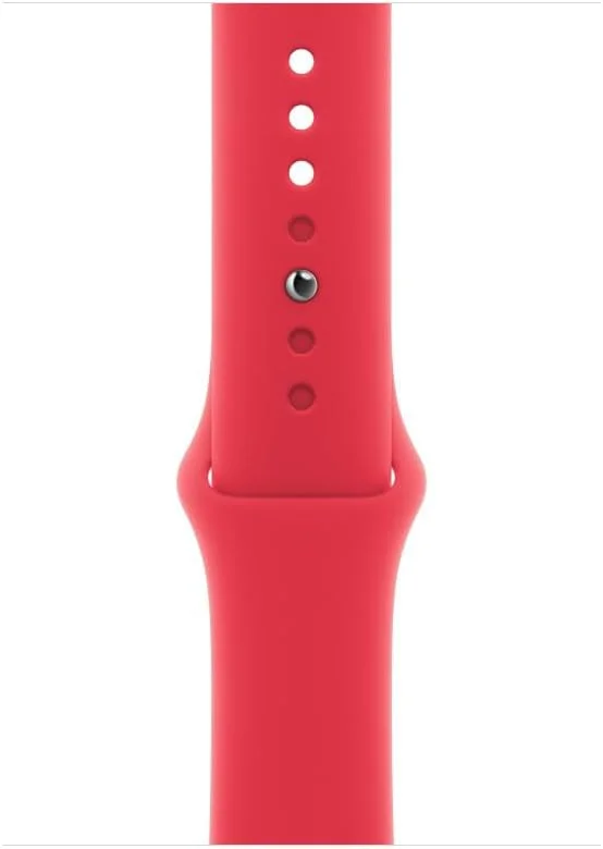 Originele Apple Watch Sportband - 1-10/SE/Ultra 49/46/45/44/42MM - S/M - Rood afbeelding 2