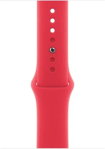 Originele Apple Watch Sportband - 1-10/SE/Ultra 49/46/45/44/42MM - S/M - Rood afbeelding 2
