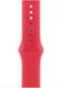 Originele Apple Watch Sportband - 1-10/SE/Ultra 49/46/45/44/42MM - S/M - Rood afbeelding 2