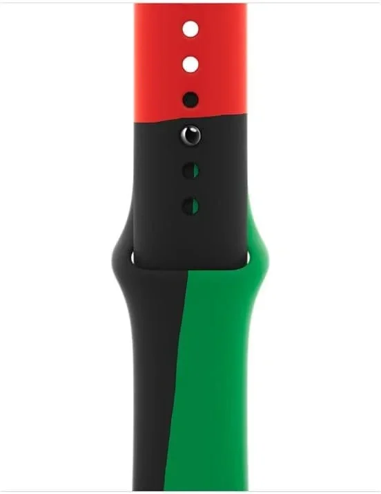Origineel Apple Watch Bandje - 1-10/SE - 38/40/41MM - Black Unity - S/M - Zwart afbeelding 2