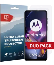 Rosso Motorola Moto G54 Screen Protector Ultra Clear Duo Pack afbeelding