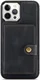 CaseMe JH-01 iPhone 12/12Pro Hoesje met Magnetische Kaarthouder Zwart afbeelding 11