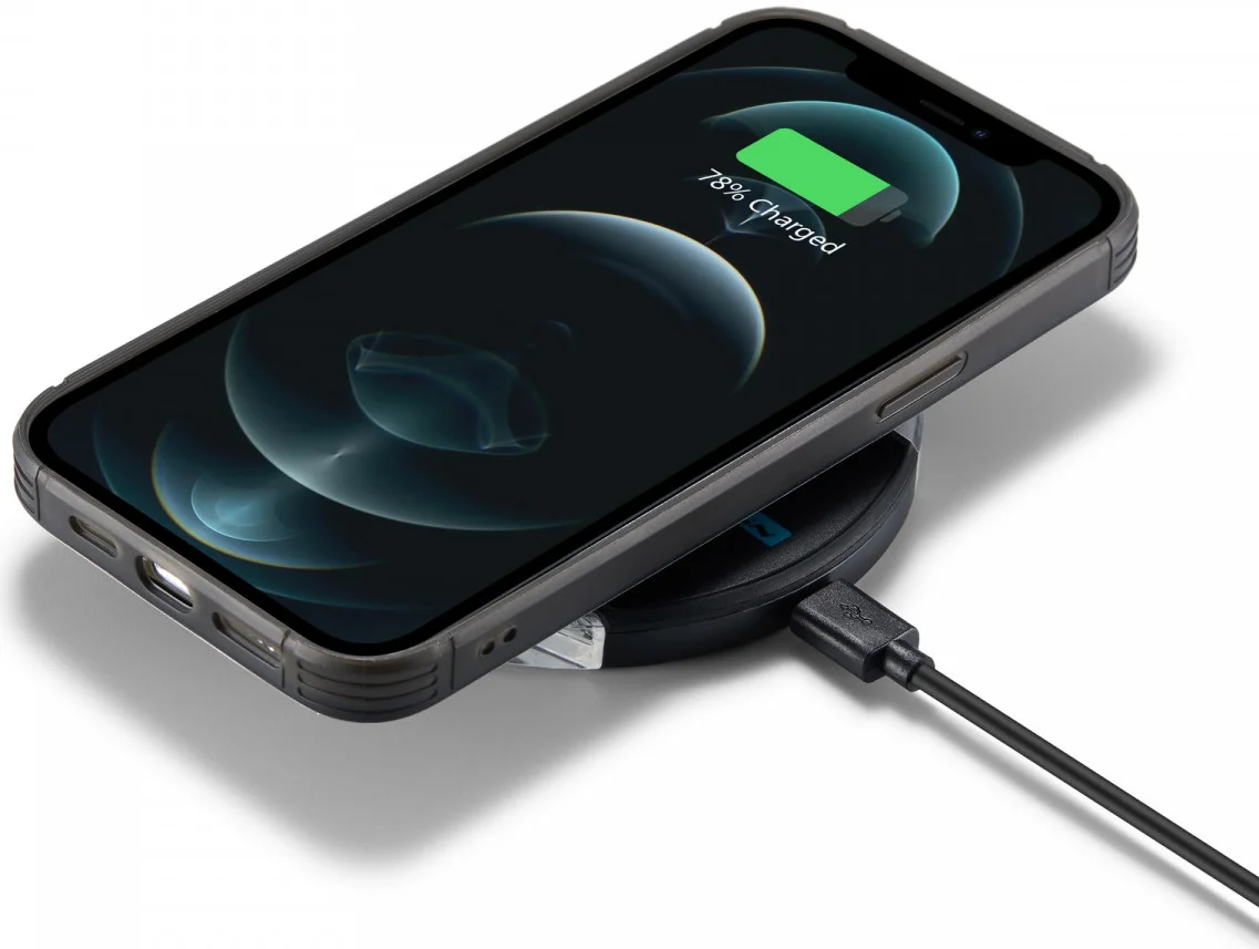 CaseMe JH-01 iPhone 12/12Pro Hoesje met Magnetische Kaarthouder Zwart afbeelding 15