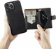 CaseMe JH-01 Apple iPhone 13 Hoesje met Magnetische Kaarthouder Zwart afbeelding 5