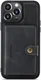 CaseMe JH-01 iPhone 14 Pro Max Hoesje Magnetische Kaarthouder Zwart afbeelding 5