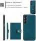 CaseMe JH-01 Samsung Galaxy A12 Hoesje Magnetische Kaarthouder Zwart afbeelding 6
