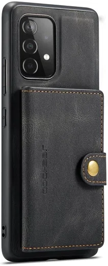 CaseMe JH-01 Samsung Galaxy A32 5G Hoesje Magnetische Pashouder Zwart afbeelding 10
