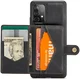 CaseMe JH-01 Samsung Galaxy A32 5G Hoesje Magnetische Pashouder Zwart afbeelding 2