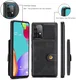 CaseMe JH-01 Samsung Galaxy A32 5G Hoesje Magnetische Pashouder Zwart afbeelding 5