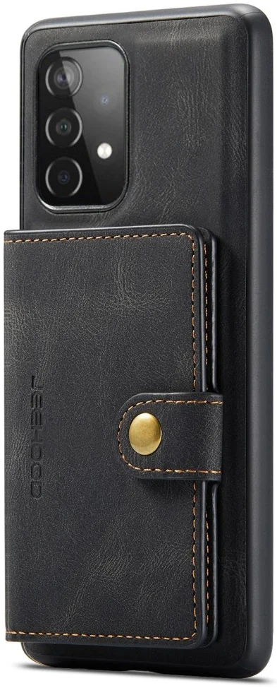 CaseMe JH-01 Samsung Galaxy A32 5G Hoesje Magnetische Pashouder Zwart afbeelding 9
