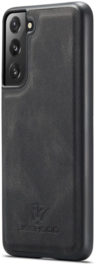CaseMe JH-01 Samsung Galaxy S22 Hoesje Magnetische Kaarthouder Zwart afbeelding 13