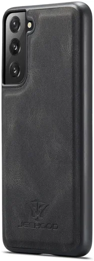 CaseMe JH-01 Samsung Galaxy S22 Hoesje Magnetische Kaarthouder Zwart afbeelding 13