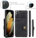 CaseMe JH-01 Samsung Galaxy S22 Hoesje Magnetische Kaarthouder Zwart afbeelding 8
