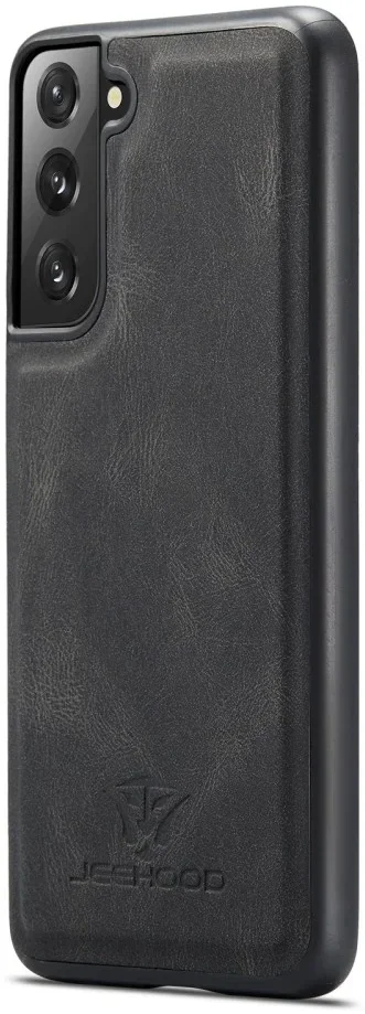 CaseMe JH-01 Samsung S22 Plus Hoesje met Magnetische Kaarthouder Zwart afbeelding 13