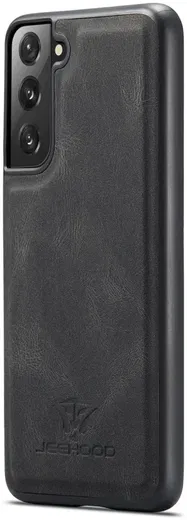 CaseMe JH-01 Samsung S22 Plus Hoesje met Magnetische Kaarthouder Zwart afbeelding 13