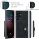 CaseMe JH-01 Samsung S23 Ultra Hoesje Magnetische Kaarthouder Zwart afbeelding 6