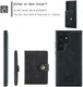 CaseMe JH-01 Samsung S23 Ultra Hoesje Magnetische Kaarthouder Zwart afbeelding 7