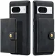 CaseMe JH-01 Google Pixel 8a Hoesje met Magnetische Kaarthouder Zwart