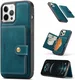 CaseMe JH-01 Apple iPhone 13 Hoesje met Magnetische Kaarthouder Blauw afbeelding 4